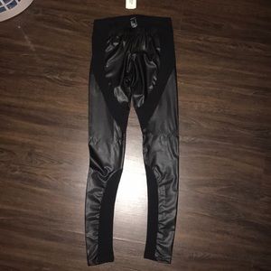 BRAND NEW Forever 21 Leather and Suede Leggings